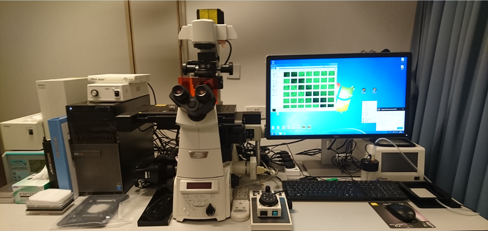 Eclipse Ti-E Fluorescence Microscope and Imaging System