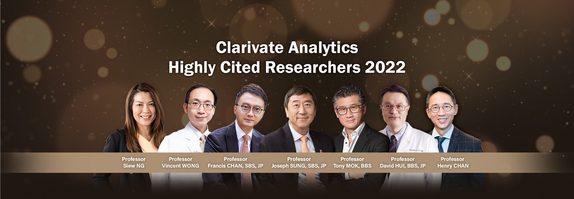 Clarivate Analytics Highly Cited Researchers 2022