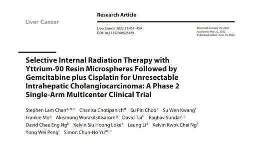 A new combination therapy to improve bile duct cancer survival rates