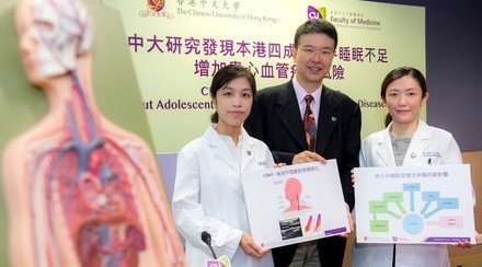 CUHK Study Sees Shorter Sleep Put Adolescents at Risk of Future Cardiovascular Diseases