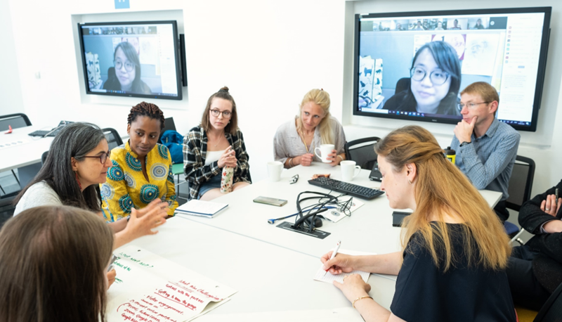 The programme brings students from different cultural backgrounds and educational settings together to tackle sustainability challenges.