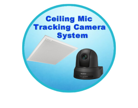 ceiling mic tracking camera system 2