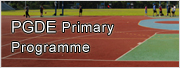 PGDE Primary Programme