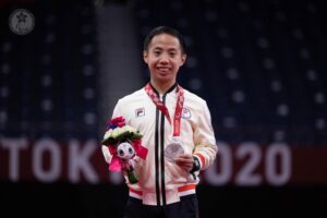 Chu Man-kai at the 2020 Tokyo Paralympics (photo courtesy of Chu Man-kai)