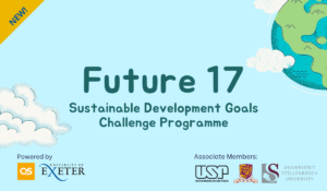 Future17 is an initiative driven by a consortium of universities from four continents: CUHK in Hong Kong, the University of Exeter in the UK, Stellenbosch University in South Africa and the University of São Paulo in Brazil.