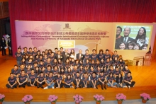 Group photos with Yasumoto Scholars.