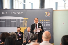 Professor Wong Nai-ching Henry, College Head of New Asia College, CUHK delivers a welcoming speech.