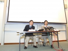 Mr. Raymond Sum (left) and Prof. Stanley Hui (right).