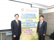 Professor Chiu Ming Ming (left) and Mr Chen Gaowei (right).