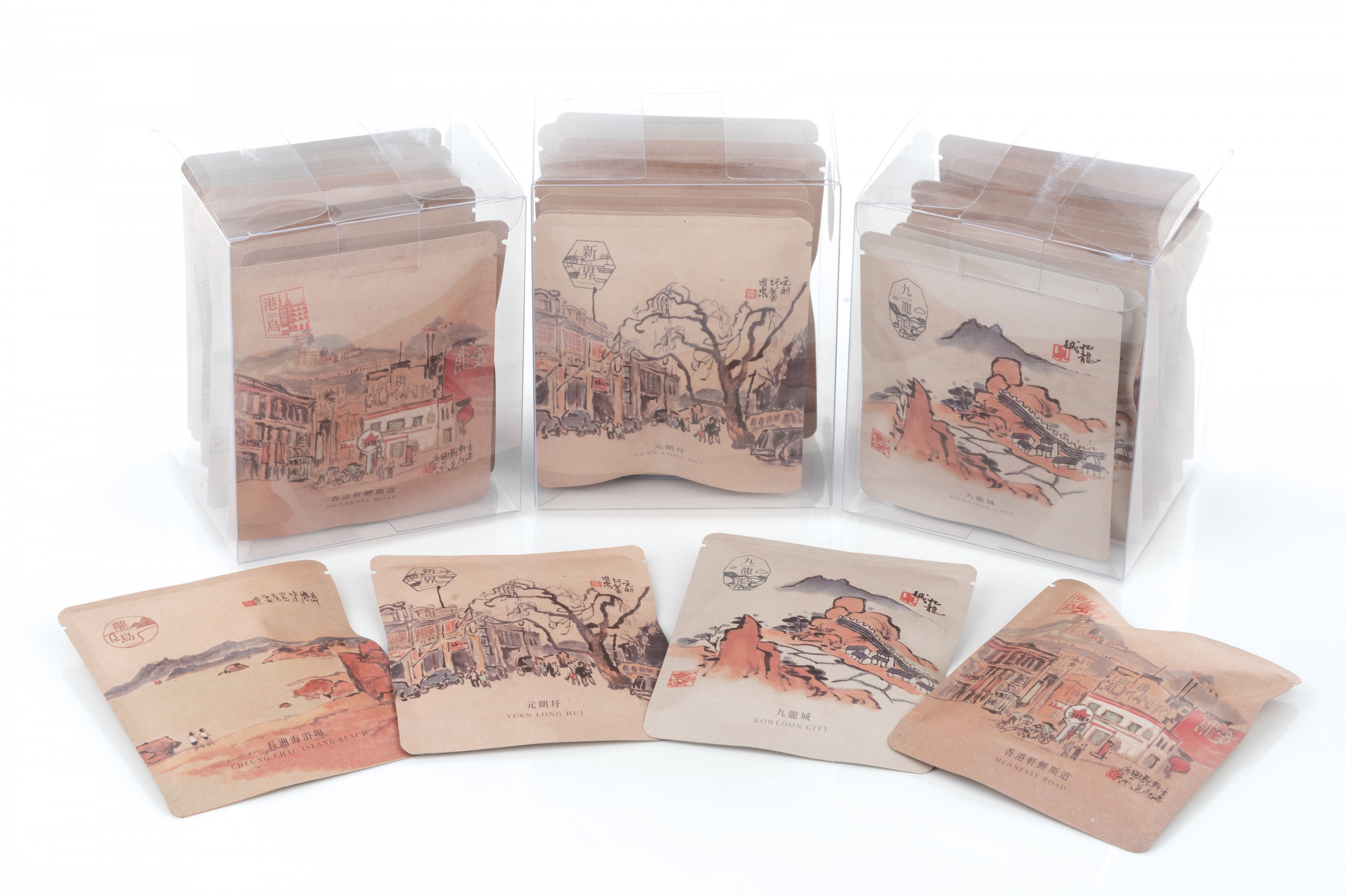 Hong Kong Impressions coffee drip bags