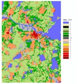 The local climate map for Amsterdam during the Contest.