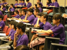 Students receive university-style lectures given by professors from the CUHK Faculty of Engineering