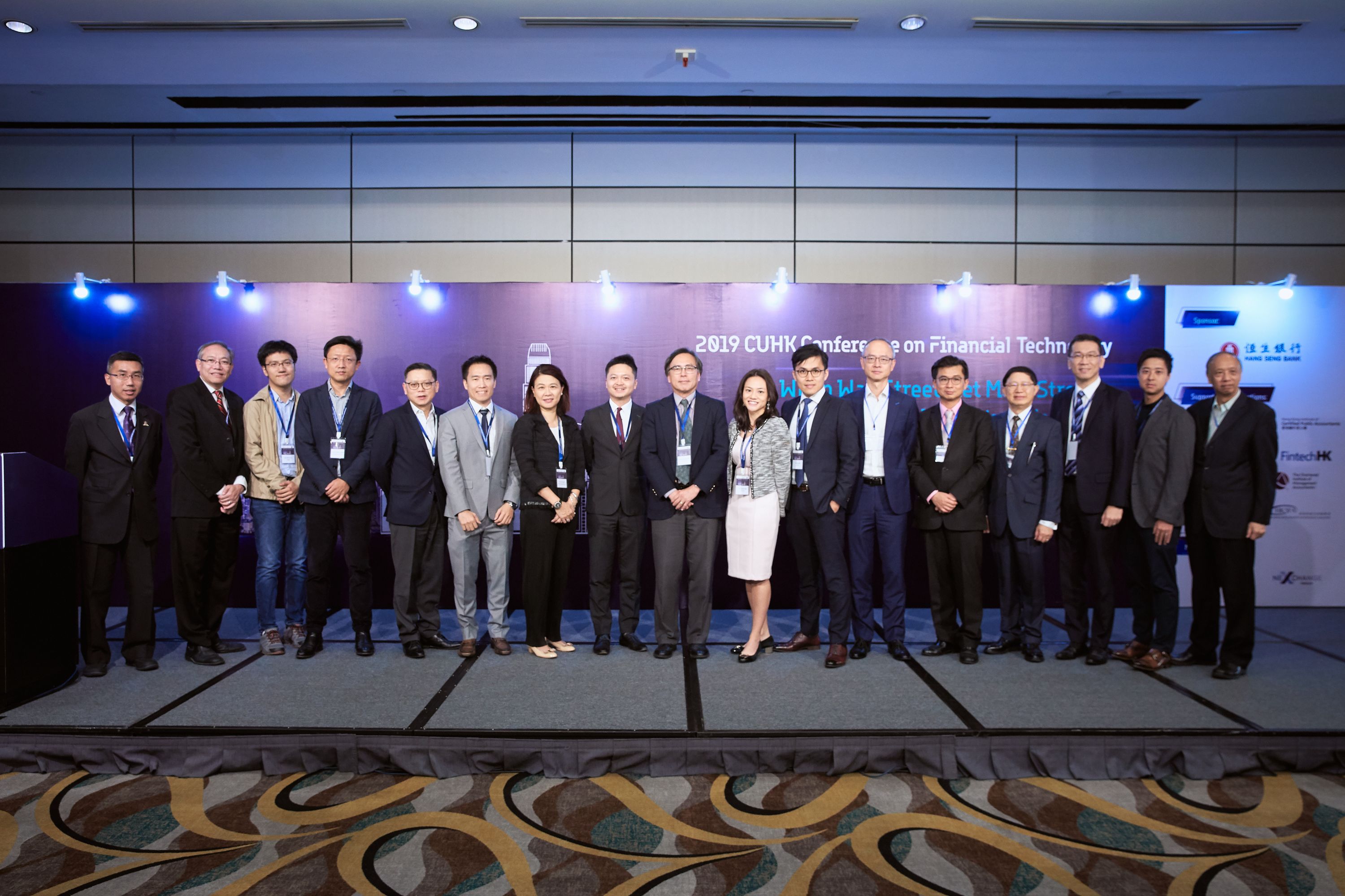 A group photo of the Guests of Honour, speakers, sponsors and representatives from the supporting organizations.