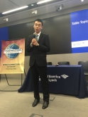 Alan Hon has his internship in the Bank of American Merrill Lynch Shanghai.