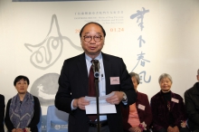 Prof. Henry Wong, Head of New Asia College, CUHK delivers a welcoming speech.