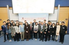 A group photo of Steer Committee Members of Love Your Neighbour and representatives of collaborating social service agencies in 2012-2013.