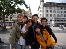 Hong Kong and Swiss participants of ACT 2008 visit St. Gallen, Switzerland