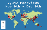 Locations of visitors to this page