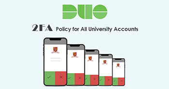 2-factor Authentication (2FA) for All University Accounts@Issue 184