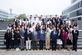 CUHK Organizes the Second “Tea Gathering with Recipients of Shanghai Fraternity Association Diligence Bursaries”