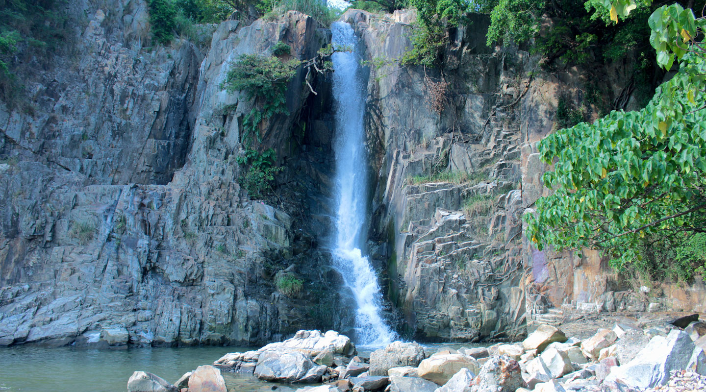 Waterfall Bay in Pok Fu Lam, Hong Kong Island