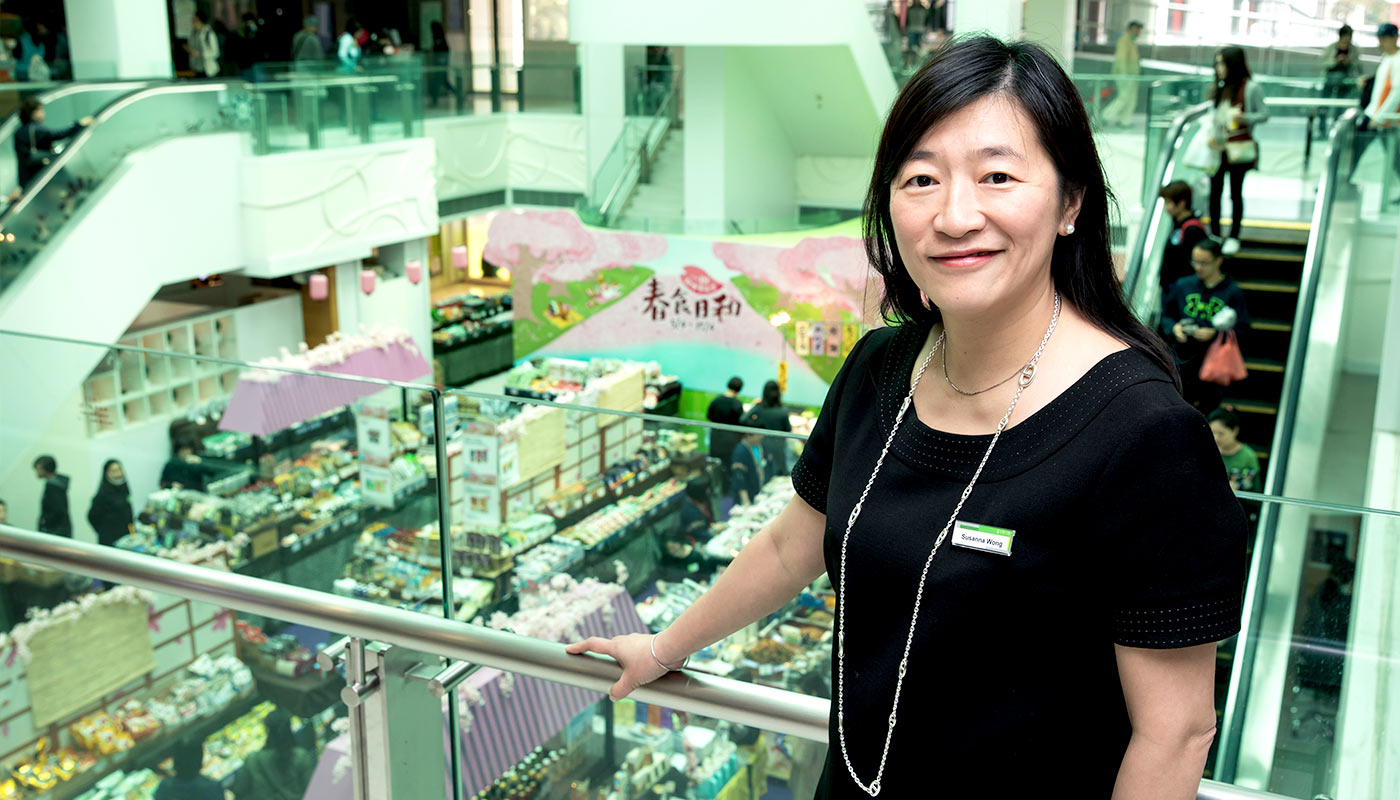 Upon her appointment, Susanna has dedicated her efforts to expanding YATA’s retail presence 