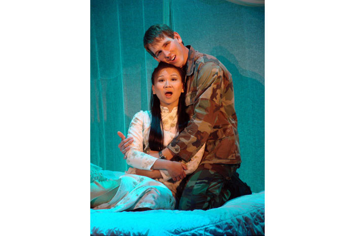 Fiona plays Kim in <em>Miss Saigon</em> <em>(photo courtesy of the interviewee)</em>