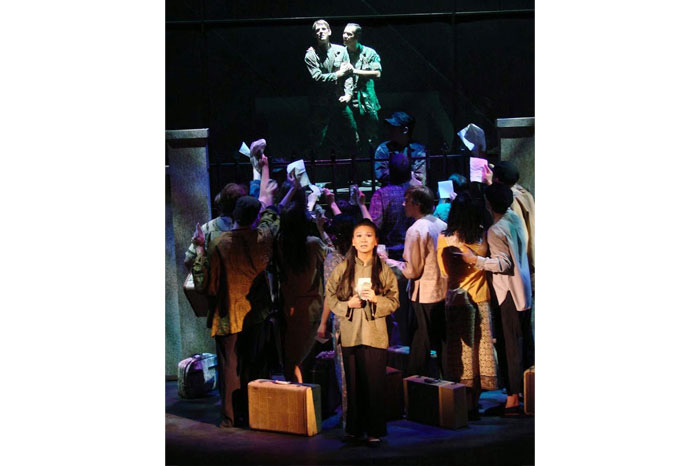 Fiona plays Kim in <em>Miss Saigon</em> <em>(photo courtesy of the interviewee)</em>