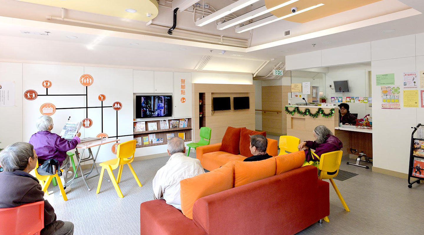 An elderly centre designed by Robert as project development director of the Sheng Kung Hui Welfare Council