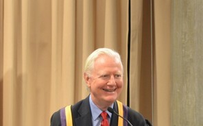 Master Professor Sir James Mirrlees Speaks at the Final Formal Hall Dinner of the Academic Year