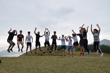 Morningsiders hike in Ma On Shan