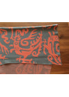 CUHK Press Pure Cotton Shawl (Turquoise & Magenta / Mocha & Coral)