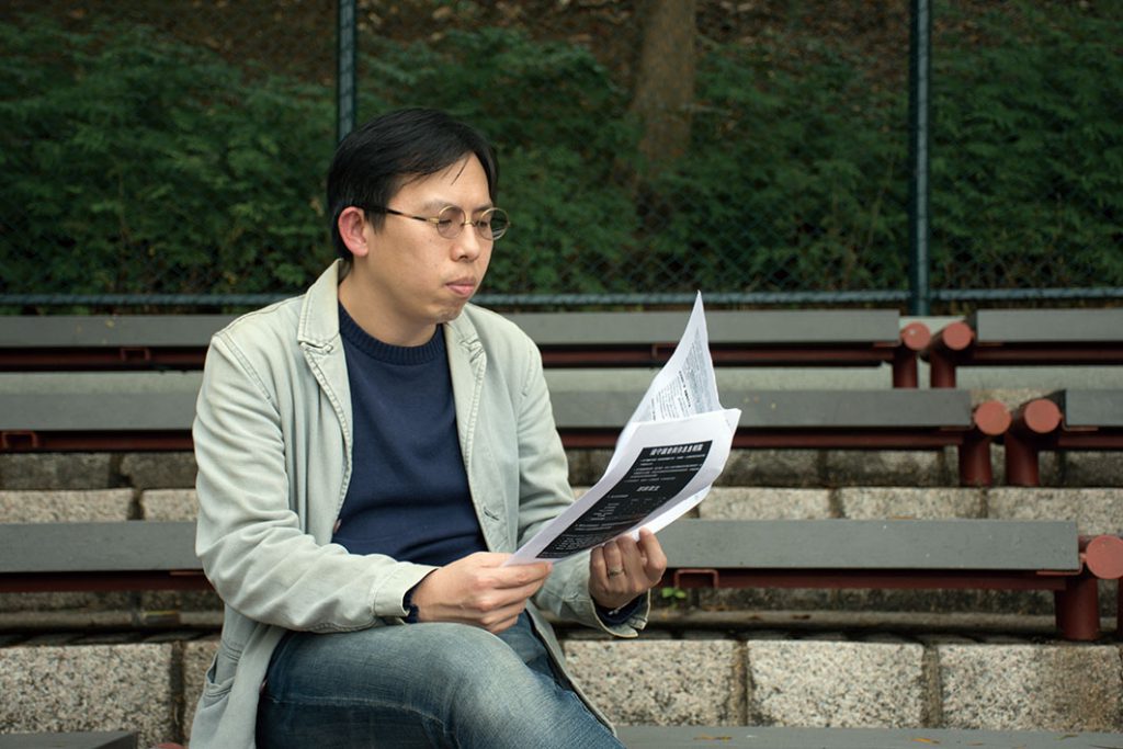 方景樂指,其他專業如社工亦同樣有專業守則和實務指引,只是他們的做法是把兩份文件分開。(林家儀攝)