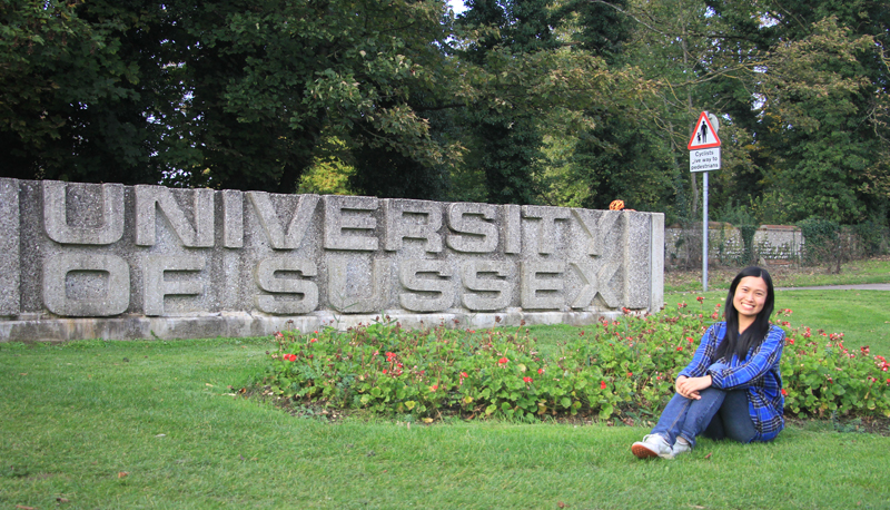 Gigi has a fruitful research visit at the University of Sussex.