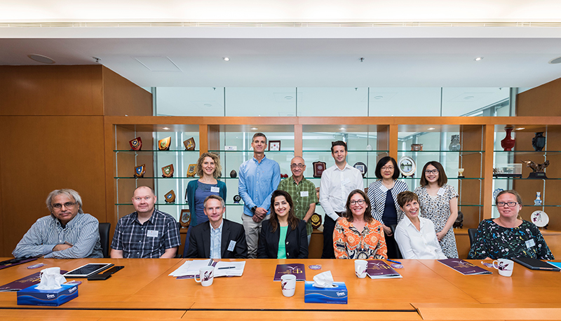 The STINT fellows in Asia gather at CUHK to share teaching pedagogies.