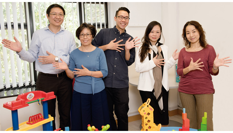 The SLCO programme headed by Prof. Gladys Tang contributes towards mainstream inclusive education for the deaf.