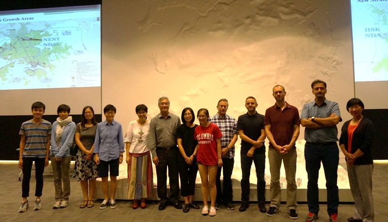 Prof. Cecilia Wong meets with Prof. NG Mee Kam and other experts of city planning in Hong Kong.