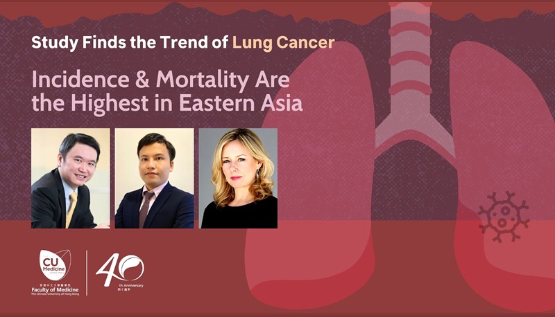 The study by CU Medicine and APRU may inform lung cancer control strategies in various countries.