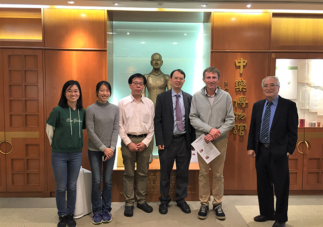 The Institute of Chinese Medicine hosts a faculty member from France under the Internationalisation Faculty Mobility Scheme