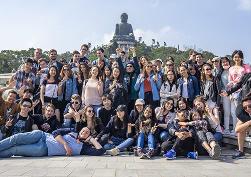 Exchange Students Explore Lantau Island