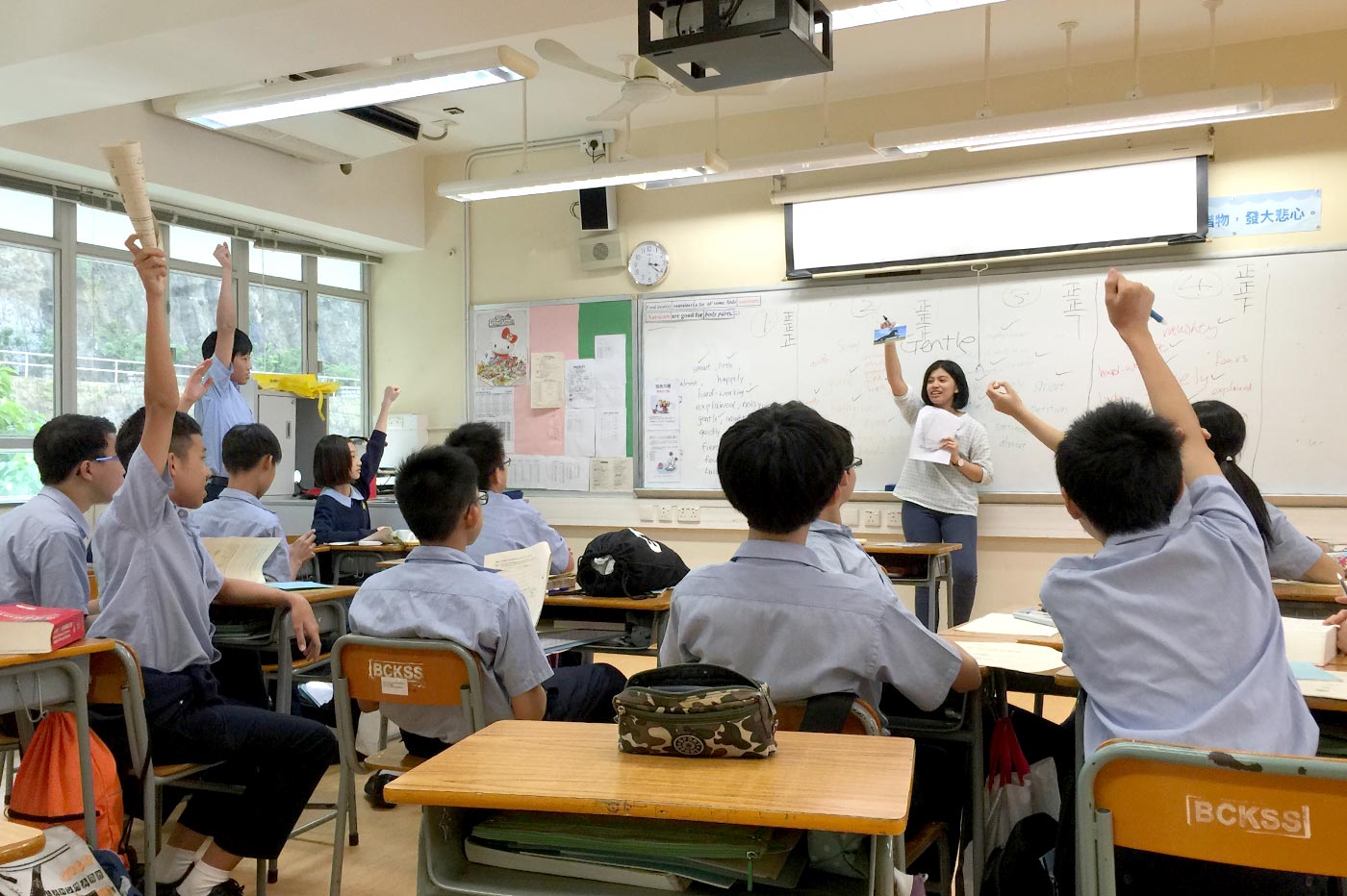 良師香港發動大學畢業生到基層學校任教一年