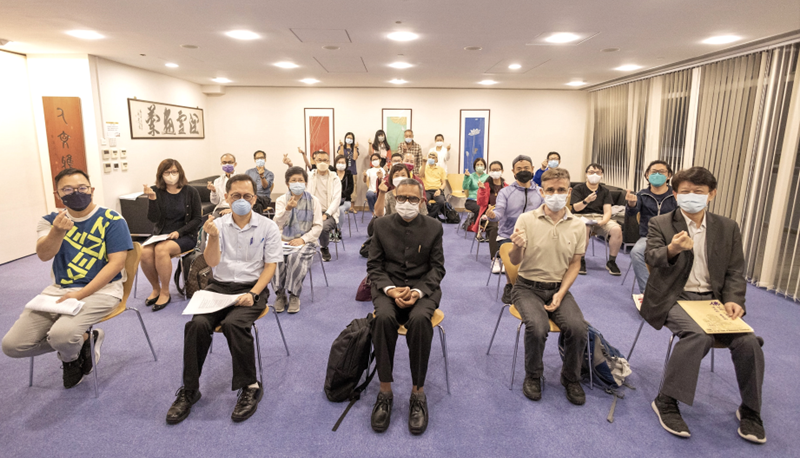 The public lecture given by Prof. Vijay Kumar Singh attracts a wide group of participants from the CUHK community. 