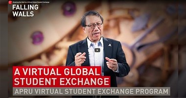 Vice-Chancellor Prof. Rocky S. Tuan – Breaking the wall of international education through virtual student exchange