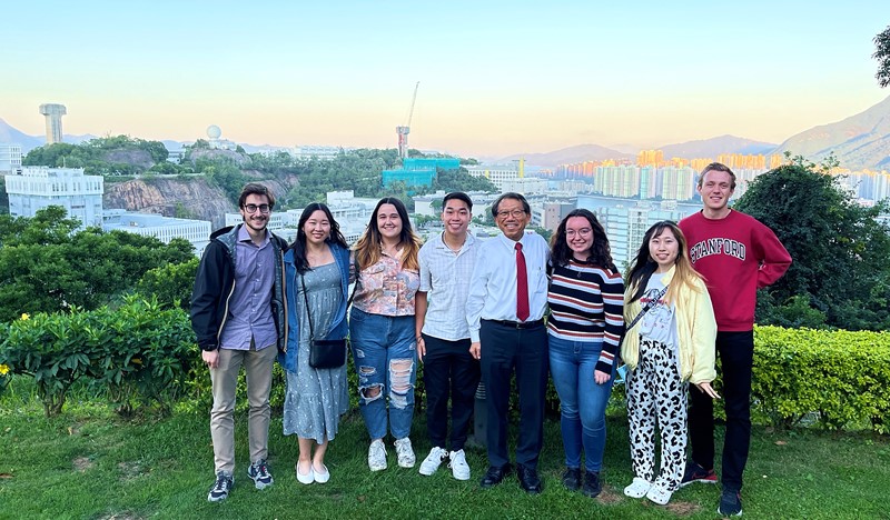 Prof. Rocky S. Tuan, Vice-Chancellor of CUHK, welcomes the BOSP students to CUHK.