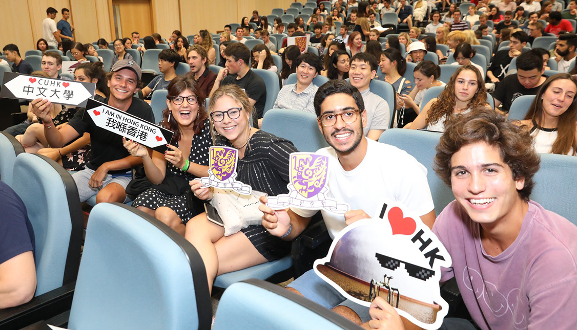 Students of 45 nationalities will create their own exchange experience at CUHK and in Hong Kong.