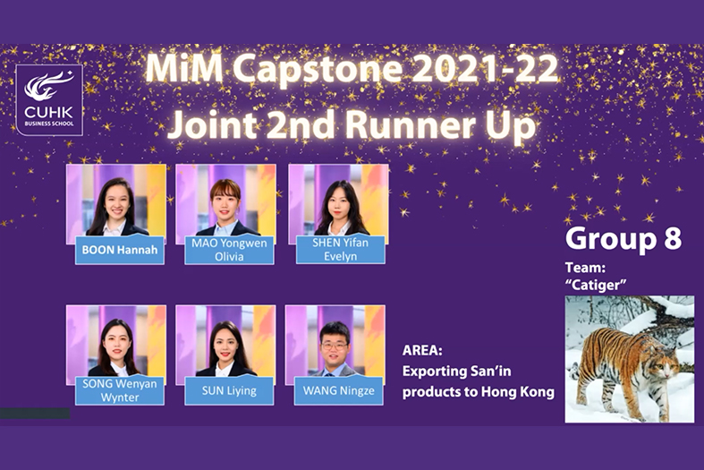 2021-22 MiM Capstone 2nd Runer Up_Catiger