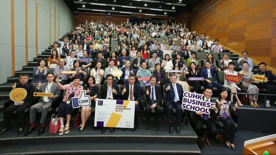 Group photo at Alumni Appreciation Ceremony