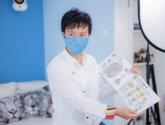 Dr. LIYEUNG Lucci Lugee created the “Dr. Dumo et al” colouring book to educate school children to fight against COVID-19