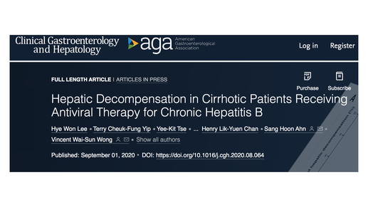 Incidence and predictors of hepatic decompensation