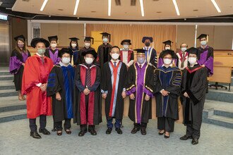 Group photo of procession members